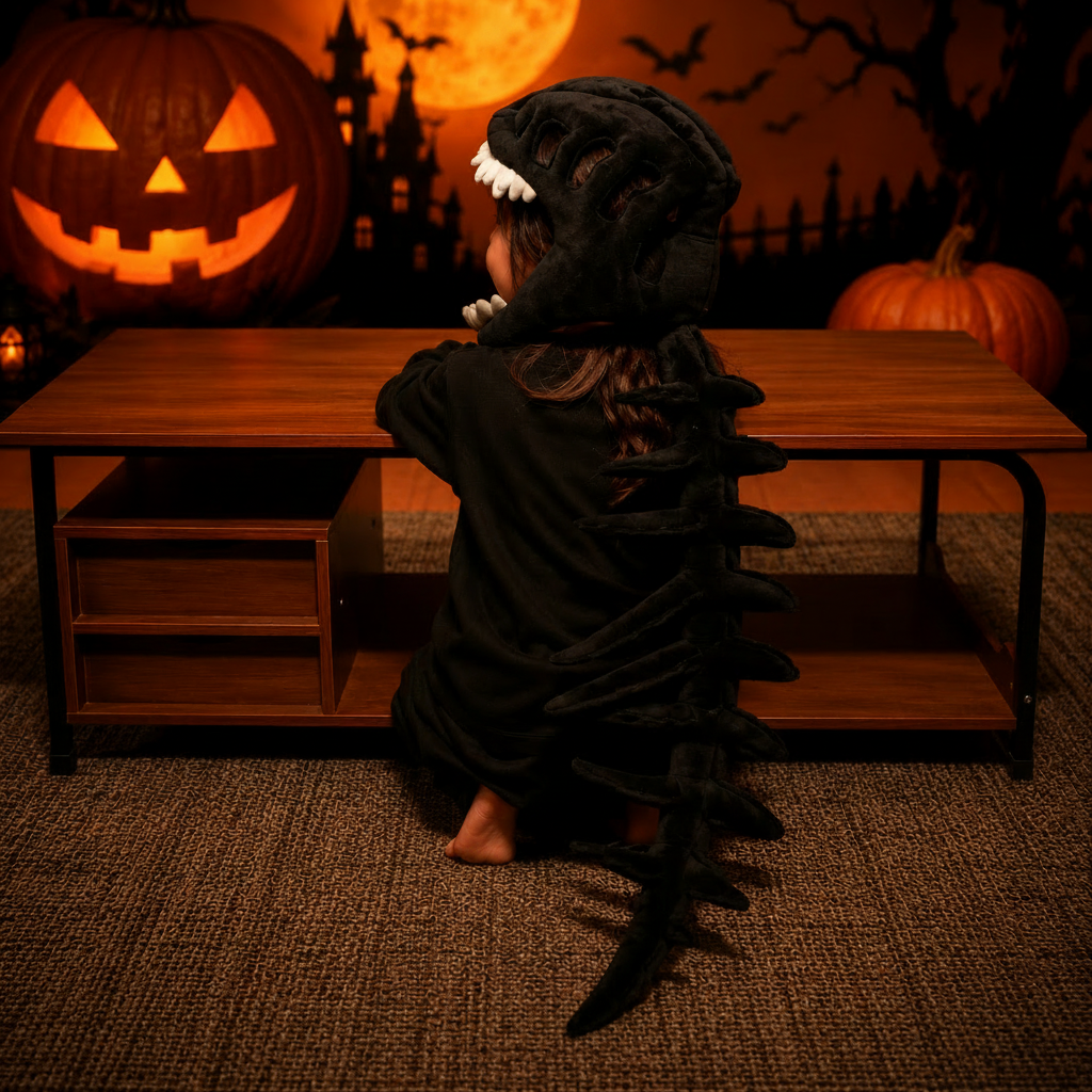 NicePick™ Wearable Dinosaur Skeleton Plush Costume