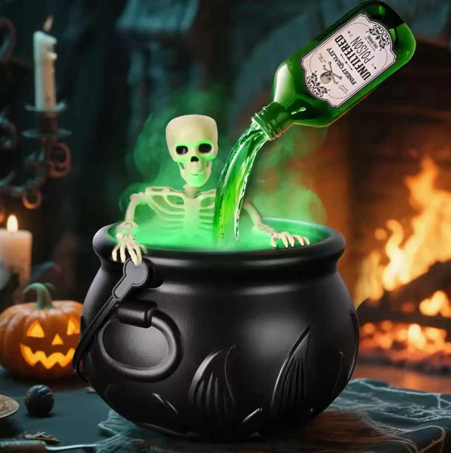 NicePick™ Witch’s Cauldron - LED Fog Halloween Decor