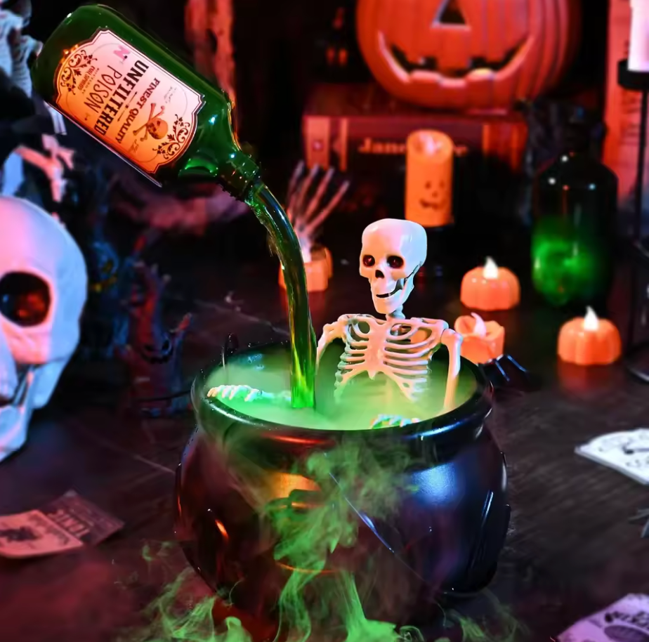 NicePick™ Witch’s Cauldron - LED Fog Halloween Decor