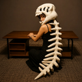NicePick™ Wearable Dinosaur Skeleton Plush Costume