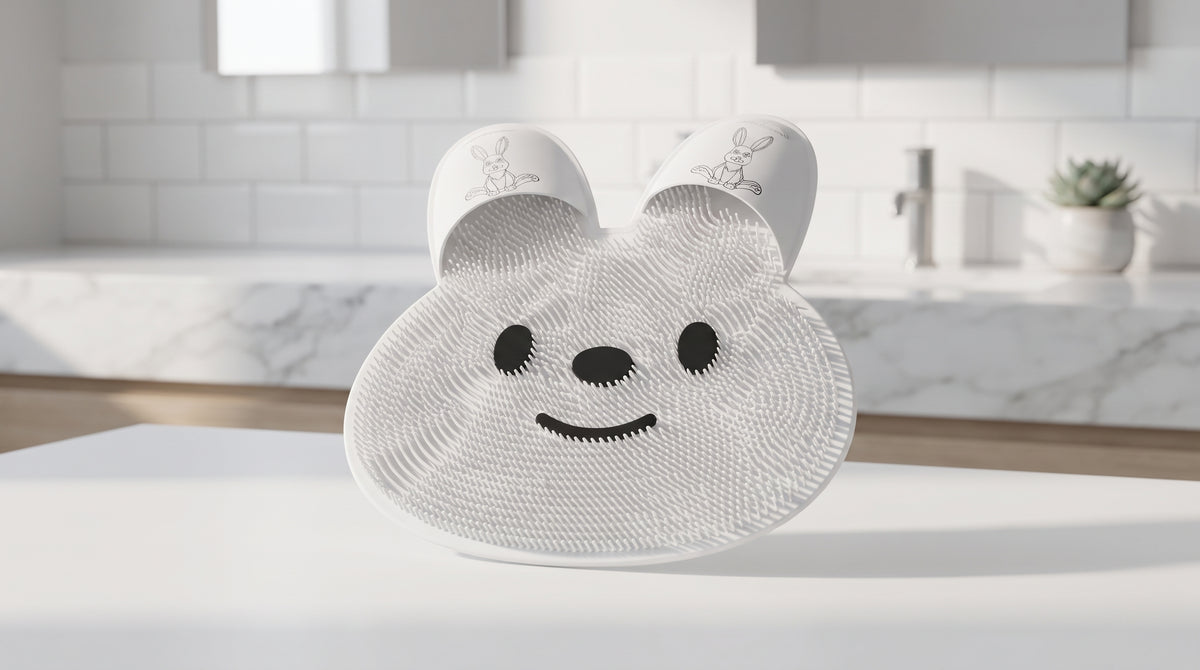 NicePick Bunny Foot Scrubber Mat
