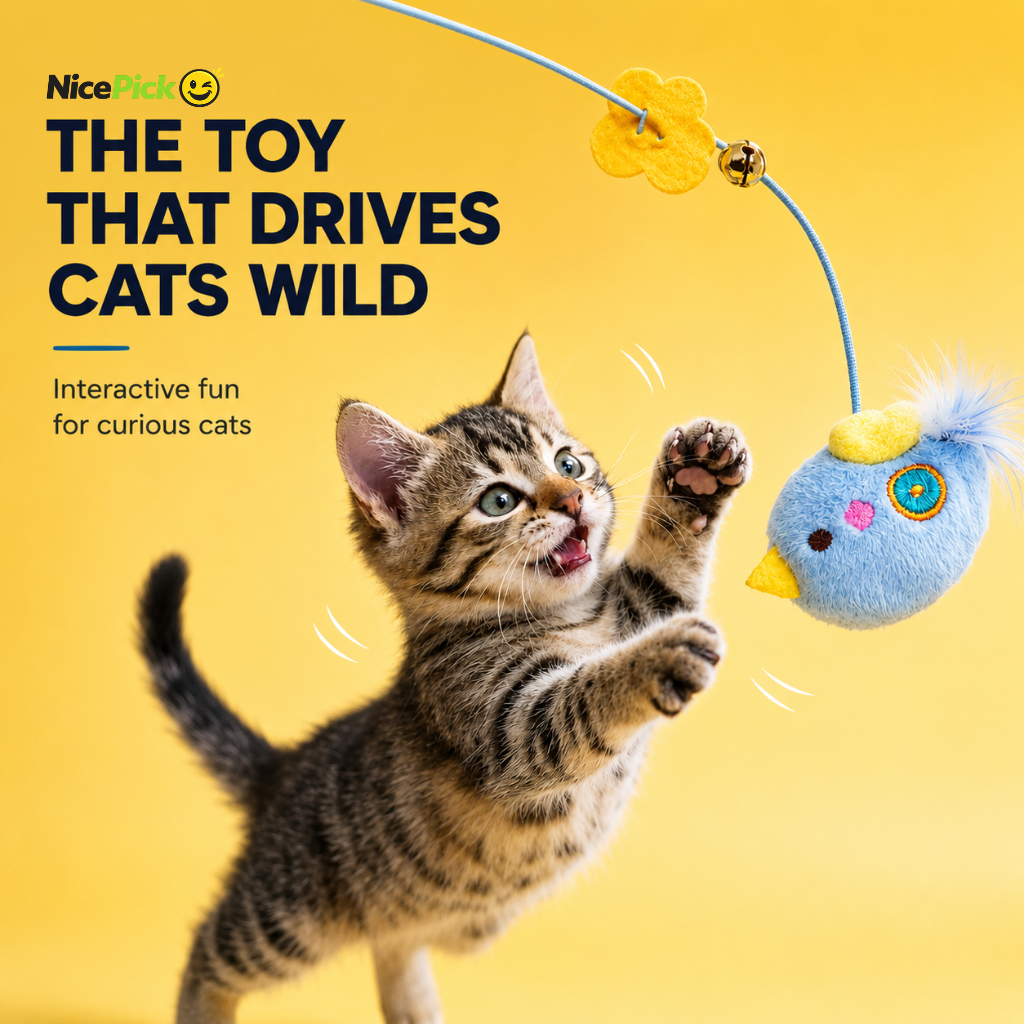 NicePick™ Automatic Yo-Yo Cat Toy