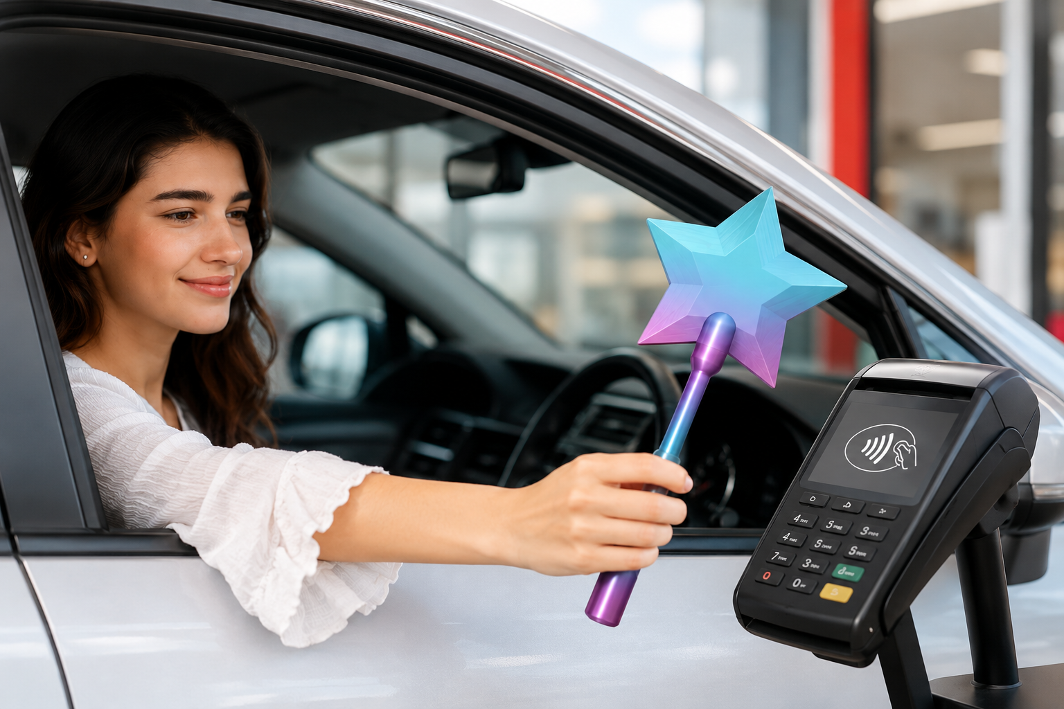 Nice Pick™ Tap-to-Pay Wand