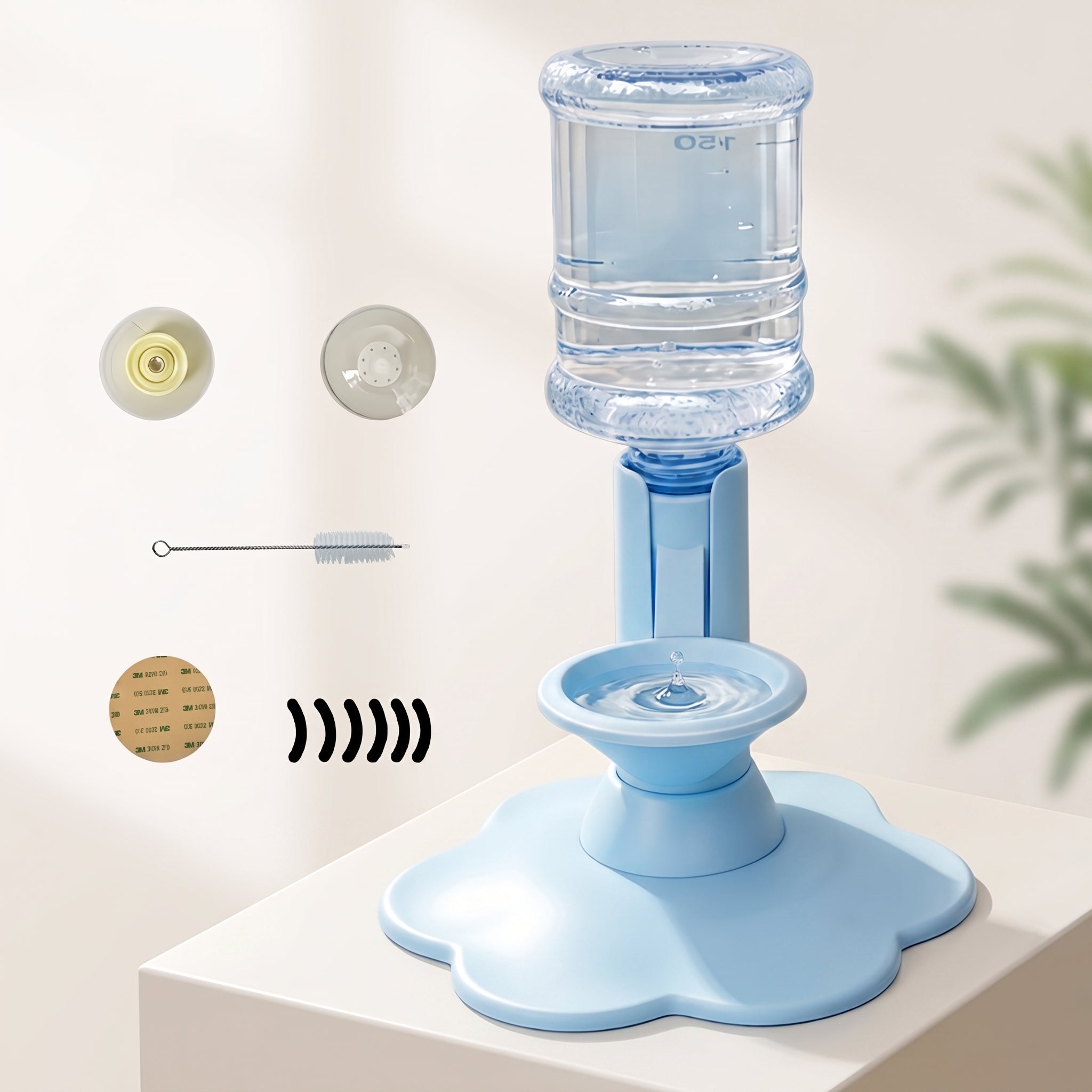 NicePick™ PureGulp — Ergonomic Pet Water Cooler Dispenser