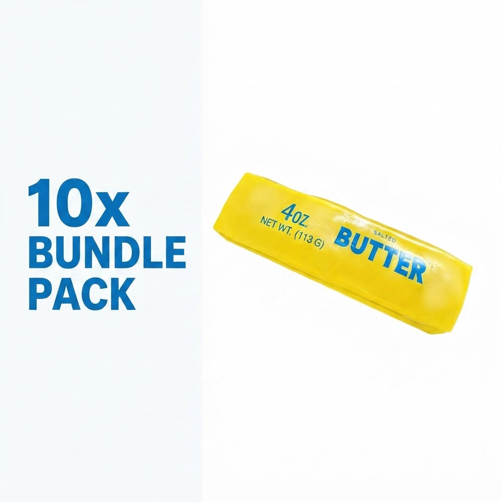 NicePick ButterSqueeze 4oz Realistic Salted Butter Fidget Toy