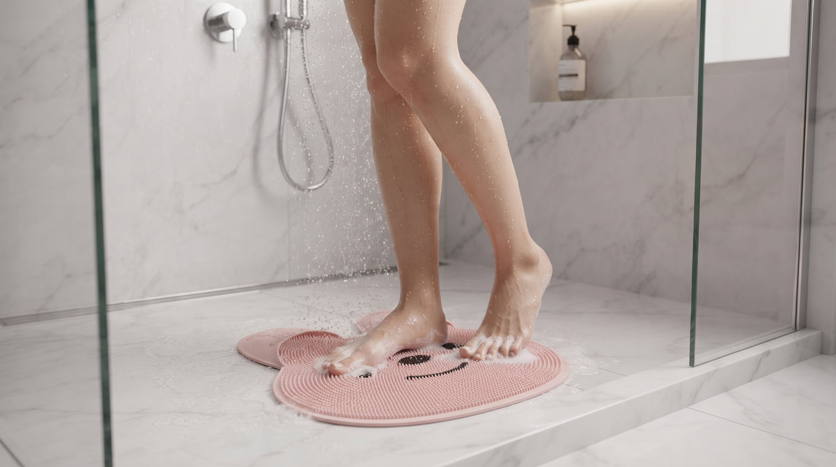 NicePick Bunny Foot Scrubber Mat