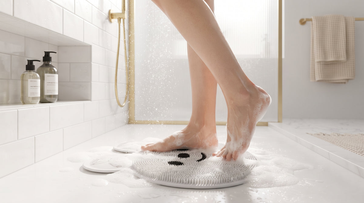 NicePick Bunny Foot Scrubber Mat