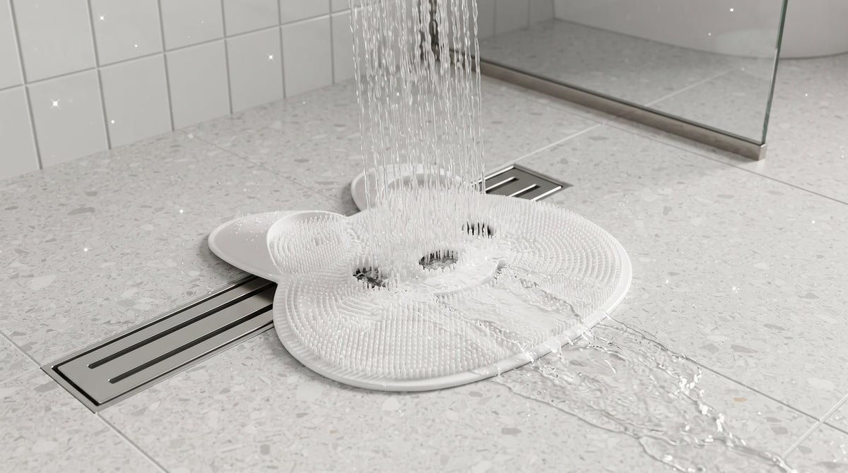 NicePick Bunny Foot Scrubber Mat
