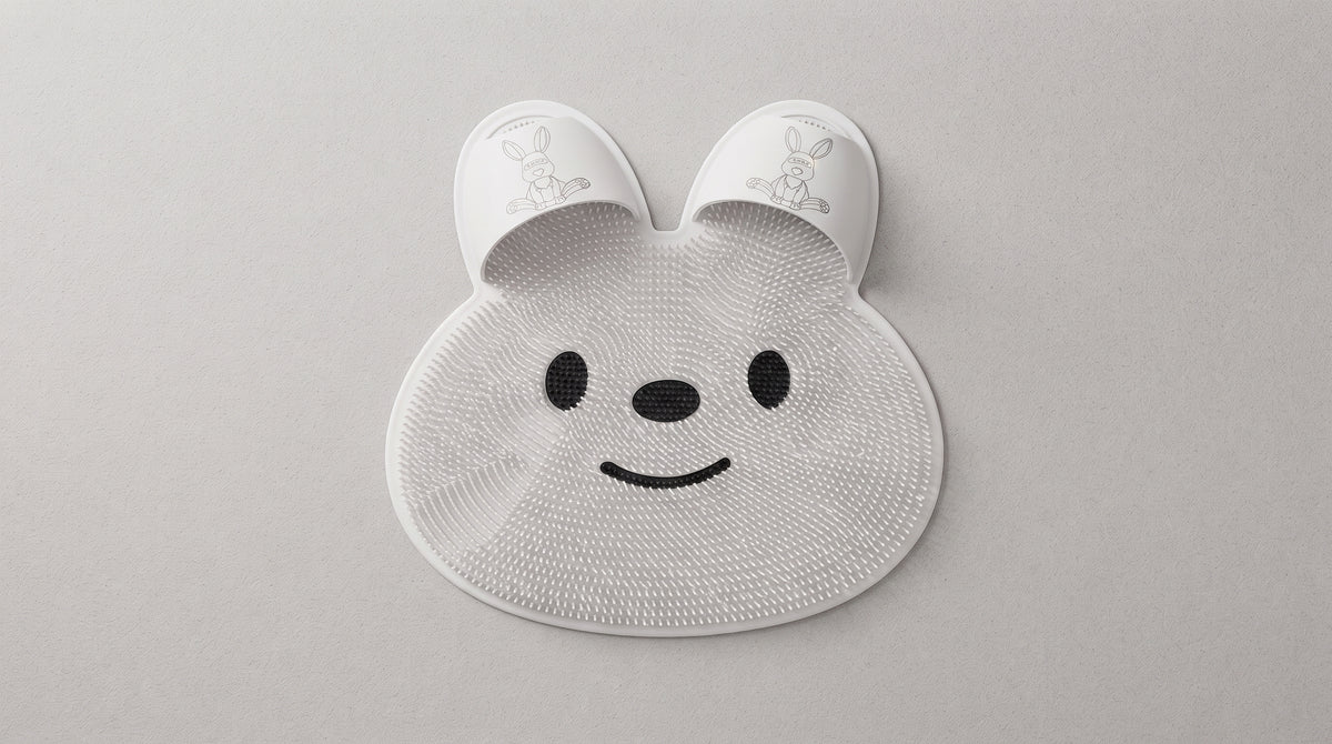 NicePick Bunny Foot Scrubber Mat