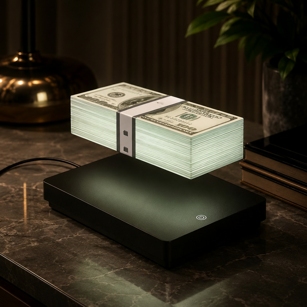 NicePick™ CashFloat Magnetic Money Lamp