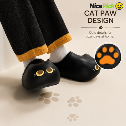 NicePick™ Cozy Cat Paw Slippers