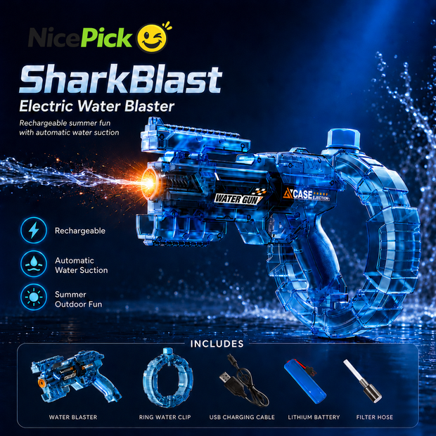 NicePick™ SharkBlast Electric Water Blaster